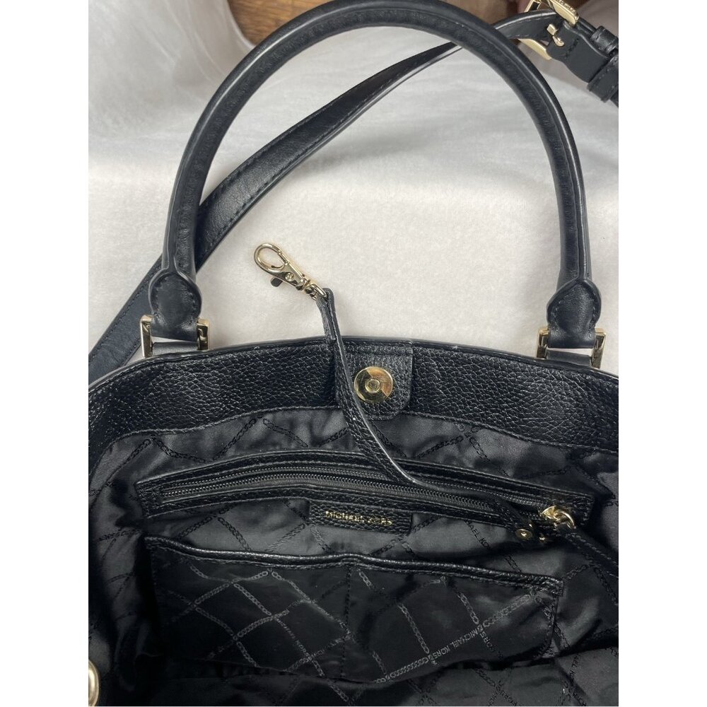Michael Kors Bedford Legacy Large Black Leather Tote 30F9G06T3L Retails‎ $425 - Picture 15 of 16